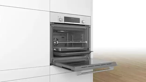 духовой шкаф с паровой чашей Bosch HIJ557YW0R
