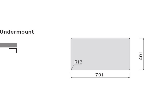 Мойка Falmec SCO7000U.00#SSF 740x440