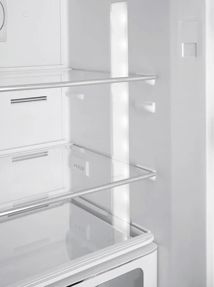 SMEG FAB32RBE6 Отдельностоящий двухдверный холодильник, стиль 50-х годов, 60 см, синий , No-frost, п