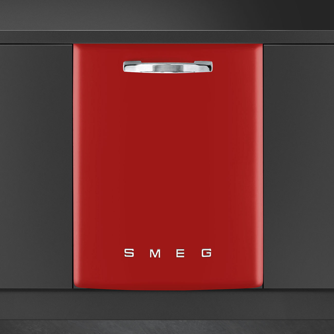 SMEG STFABRD3 Встраиваемая посудомоечная машина, красная, 60 см