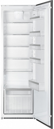SMEG FA8005LPO5 Отдельностоящий холодильник, 70 см, петли слева, кремовый, фурнитура латунная
